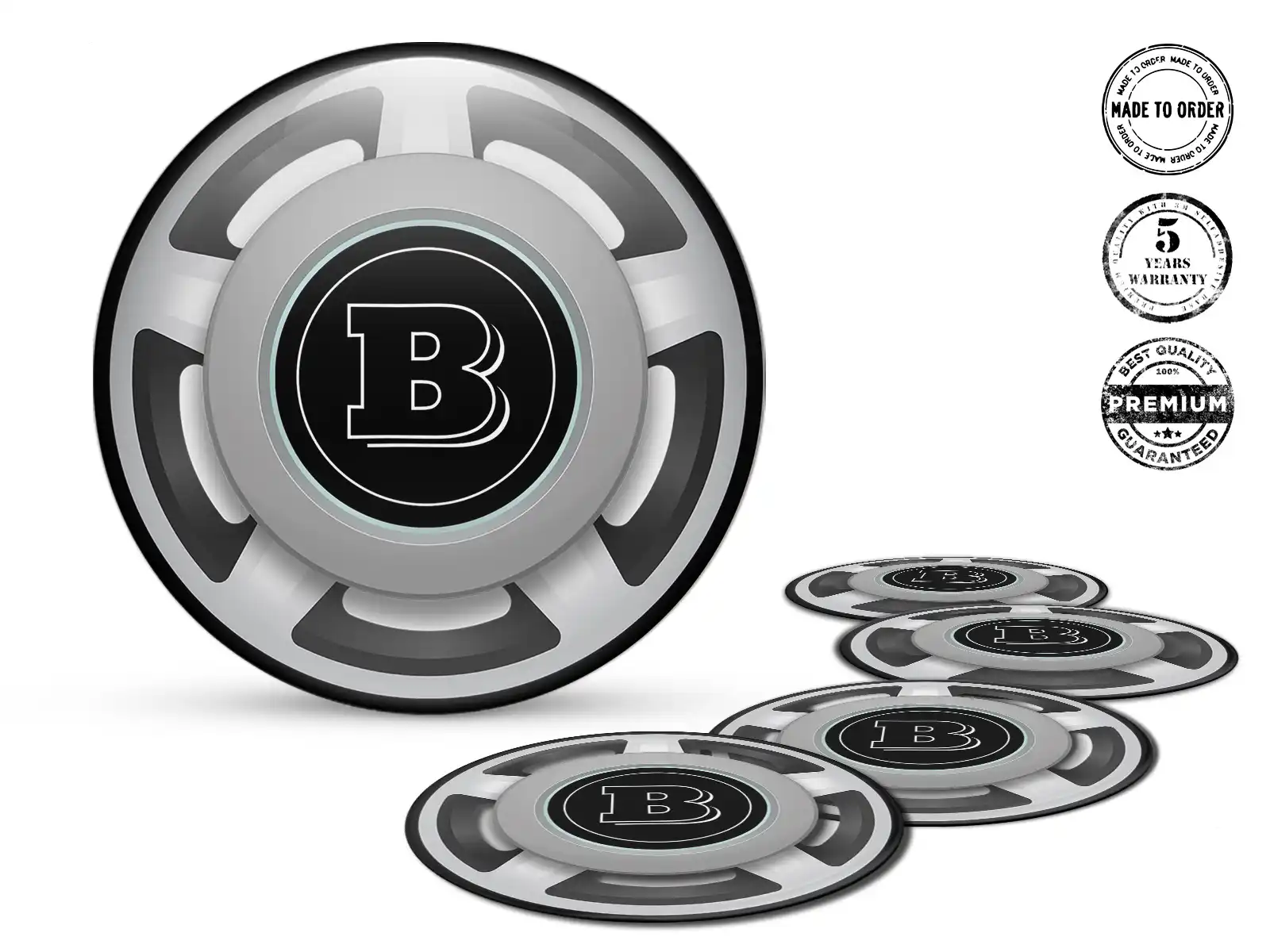 Brabus Harz-Dome Sticker Elite Race Pulse Dynamics
